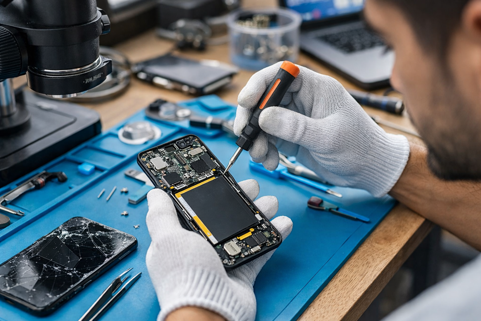 #1 Mobile Repair Shop in Tirur – 100% Reliable Service | B Serve